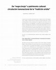 Research paper thumbnail of De “negro brujo” a patrimonio cultural: circulación transnacional de la tradición orisha, en  Desacatos, núm. 53, Expresiones “afro” Circulaciones, movilidades, relocalizaciones, pp. 74-89