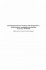 Research paper thumbnail of L'accueil institutionnel du handicap et de la dépendance : différenciations, conséquences territoriales et parcours résidentiels