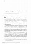 Research paper thumbnail of RESEÑA: María Eugenia Sánchez Calleja. Niños y adolescentes en abandono moral. Ciudad de México (1864-1926). México: Instituto Nacional de Antropología e Historia, 2014, por MERCEDES ALANÍS