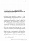 Research paper thumbnail of RESEÑA: Mayra Alejandra Parra Salazar, ¡A teatro camaradas! Dramaturgia militante y política de masas (1965-1975), por LORENA VERZERO