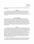 Research paper thumbnail of Review of The Religion of Ancient Israel by Patrick Miller