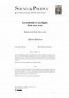 Research paper thumbnail of “La modernità e il suo doppio: Sade come icona”, Scienza & Politica. Per una storia delle dottrine, v. 28, n. 55, 2016, pp. 29-42.