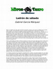 Research paper thumbnail of Garcia Marquez, Gabriel - Ladron de Sabado.doc