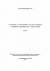 Research paper thumbnail of CRUZ, C. M. S., (2000). "A Paisagem e o Povoamento na longa duração. O Nordeste Transmontano - Terra Quente". Dissertação de mestrado em Arqueologia da Paisagem. Departamento de História do Instituto de Ciências Sociais. Universidade do Minho. Volume I: 1-89