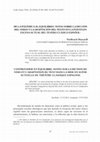 Research paper thumbnail of De la polémica al equilibrio. Notas sobre la dicción del verso y la adaptación del texto en la puesta en escena actual del teatro clásico español