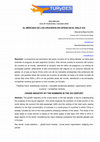 Research paper thumbnail of EL MERCADO DE LOS CRUCEROS EN CIFRAS EN EL SIGLO XXI