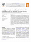 Research paper thumbnail of Recovery of volatile fruit juice aroma compounds by membrane technology: Sweeping gas versus vacuum membrane distillation