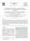 Research paper thumbnail of Eating quality of raw carrots––correlations between flavour compounds, sensory profiling analysis and consumer liking test