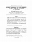 Research paper thumbnail of Mark-recapture of maturing juveniles reveals non-Fisherian sex ratios in a reptile with environmental sex determination