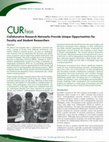 Research paper thumbnail of Collaborative Research Networks Provide Unique Opportunities for Faculty and Student Researchers