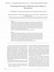 Research paper thumbnail of Psychological Research Collaboration and Visibility in Iberoamerica A Visibilidade e Cooperação da Pesquisa em Psicología na Ibero-América