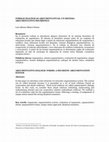 Research paper thumbnail of Preprint - para Lógoi: FORMAS DIALÓGICAS ARGUMENTATIVAS: UN SISTEMA ARGUMENTATIVO HEURÍSTICO