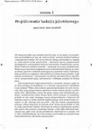 Research paper thumbnail of Projektowanie badania jakościowego