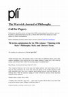 Research paper thumbnail of Plí 29 (2017) - 'Thinking with Style': Philosophy, Style, and Literary Form