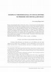 Research paper thumbnail of Exemplo e verossimilhança: os usos da história no primeiro Discurso de J-J Rousseau