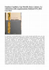 Research paper thumbnail of RECENSIONE DI Gianluca Cepollaro, Ugo Morelli, Senso e misura. La valutazione nelle organizzazioni, Edizioni ETS, 2016