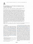 Research paper thumbnail of Flow path influence on an N:P ratio in two headwater streams: A paired watershed study