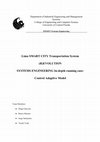 Research paper thumbnail of II Lima SMART CITY Transportation System (R)EVOLUTION  SYSTEMS ENGINEERING In­ depth running case     www.fernandojimenezmotte.com