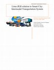 Research paper thumbnail of I  Lima SMART CITY Transportation System (R)EVOLUTION  SYSTEMS ENGINEERING In­ depth running case      www.fernandojimenezmotte.com