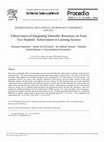 Research paper thumbnail of Effectiveness of Integrating Eduwebtv Resources on form Two Students’ Achievement in Learning Science