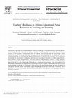 Research paper thumbnail of Teachers’ Readiness in Utilizing Educational Portal Resources in Teaching and Learning