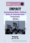 Research paper thumbnail of UPEC-UPEM Summer School – 2017 Edition – IMPACT International Media, Political Action & Communication Technologies - July, 3-13