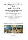 Research paper thumbnail of Pierre-Yves Laffont, en collaboration avec L. Jeanneret, A. Reinbold, B. Clément, Le « Camp de La Motte » alias « Camp de Beugy » (Sainte-Suzanne, Mayenne). Bilan de la campagne de travaux 2011-2012