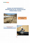 Research paper thumbnail of MANUAL DE MANTENIMIENTO Y REPARACIÓN DE LOS OLEODUCTOS DE OPERACIONES TALARA 2012 Unidad Ingeniería de OPERACIONES TALARA PETROPERU