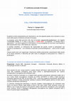 Research paper thumbnail of 4° conferenza annuale di Escapes