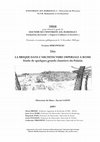 Research paper thumbnail of La brique dans l’architecture impériale à Rome. Etude de quelques grands chantiers du Palatin