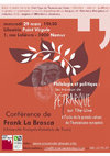 Research paper thumbnail of Conférence de Frank La Brasca (Université François-Rabelais de Tours) : "Philologie et politique : les travaux de Pétrarque sur Tite-Live à l’orée de la grande saison de l’humanisme européen" (Namur, 29/03/2017)