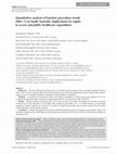 Research paper thumbnail of Quantitative analysis of bariatric procedure trends 2001–13 in South Australia: implications for equity in access and public healthcare expenditure