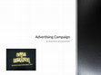 Research paper thumbnail of Advertising Campaign