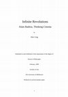 Research paper thumbnail of Infinite Revolutions: Alain Badiou, Thinking Cinema