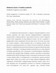 Research paper thumbnail of Waldemar Gurian: A katolikus publicista