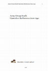 Research paper thumbnail of Army Group South Operation Barbarossa June 1941