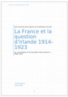 Research paper thumbnail of La France et la question d Irlande.docx