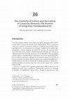 Research paper thumbnail of The Creativity of Culture and the Culture of Creativity Research: The Promise of Integrative Transdisciplinarity