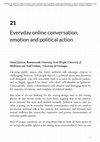 Research paper thumbnail of Everyday online conversation, emotion and political action