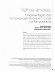 Research paper thumbnail of Velhos amores: a representação dos homossexuais idosos em curtas contemporâneos