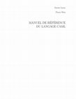 Research paper thumbnail of Manuel de référence du langage Caml