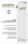 Research paper thumbnail of Journalismus, Medien und Öffentlichkeit als Beruf (II)