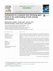 Research paper thumbnail of Development of a composite resin disclosing agent based on the understanding of tooth staining mechanisms