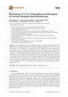 Research paper thumbnail of Mechanisms of in Vivo Degradation and Resorption of Calcium Phosphate Based Biomaterials