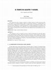 Research paper thumbnail of El tiempo en Agustín y Husserl, por Raúl GABÁS