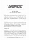 Research paper thumbnail of El uso del argumento ontológico en la filosofía de Duns Scoto, Gottfried Leibniz y Gustavo Bueno, por Íñigo ONGAY DE FELIPE