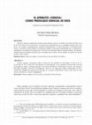 Research paper thumbnail of El atributo “ciencia” como predicado esencial de Dios, por José M. FELIPE MENDOZA