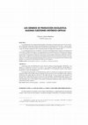 Research paper thumbnail of Los géneros de producción escolástica: algunas cuestiones histórico-críticas, por Celina A. LÉRTORA MENDOZA