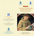 Research paper thumbnail of Le molteplici redazioni dei Sermoni di San Bonaventura - Convegno: La ricezione di san Bonaventura nel pensiero del Novecento, Roma, 26-27 aprile 2017