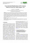 Research paper thumbnail of Extra Intestinal Manifestations of CD: Common Pathways in the Gut-remote Organs' Axes